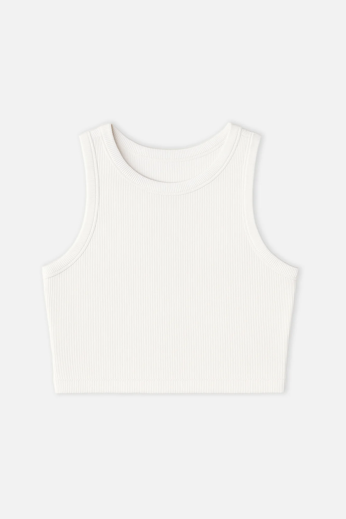 100% COTTON RIBBED BASIC KNITTED UNDERSHIRT