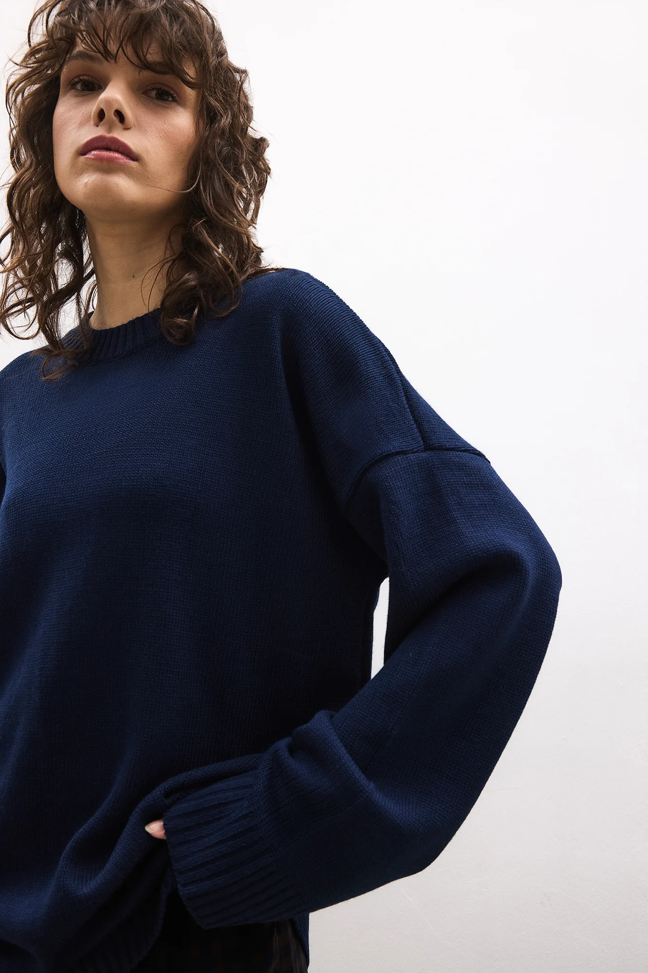 BASIC KNITTED SWEATER - Image 5