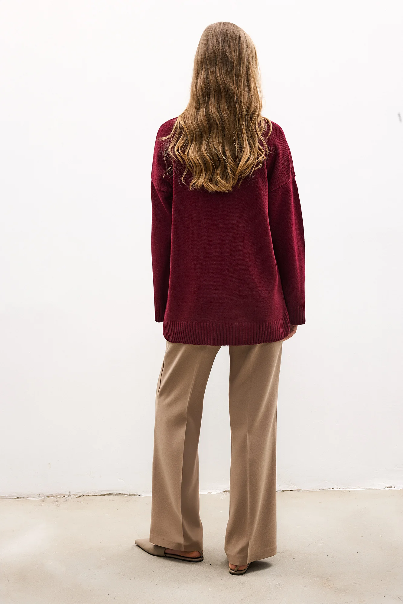 BASIC KNITTED SWEATER - Image 6