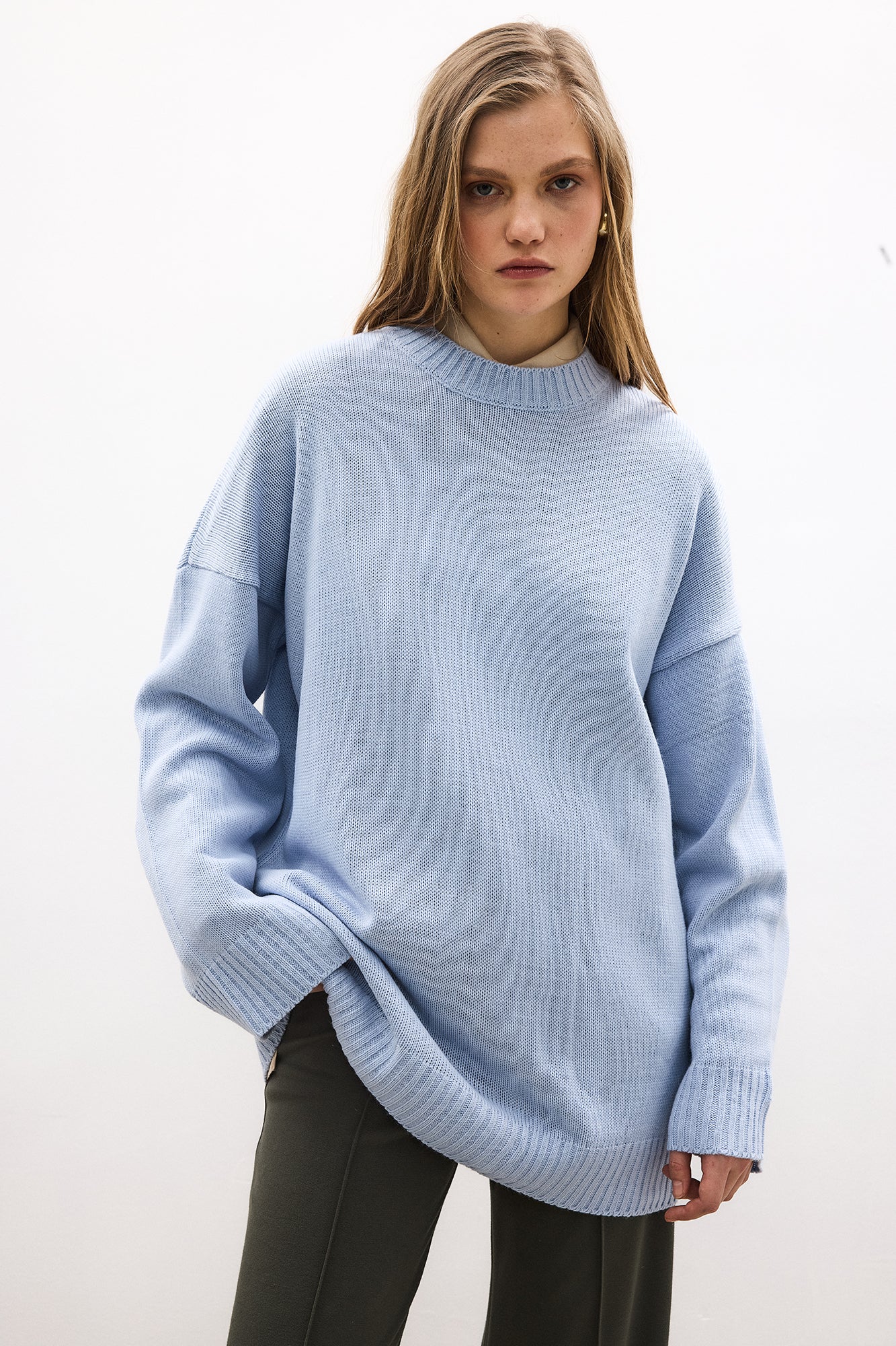 BASIC KNITTED SWEATER - Image 2
