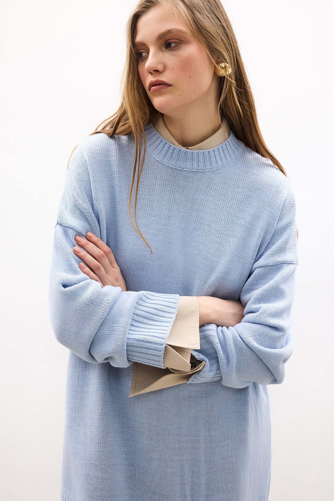 BASIC KNITTED SWEATER - Image 4