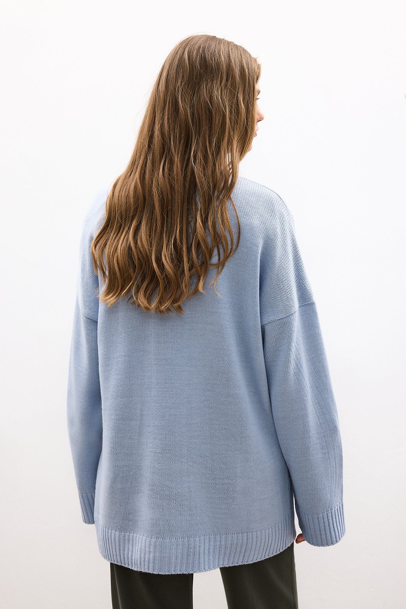 BASIC KNITTED SWEATER - Image 6