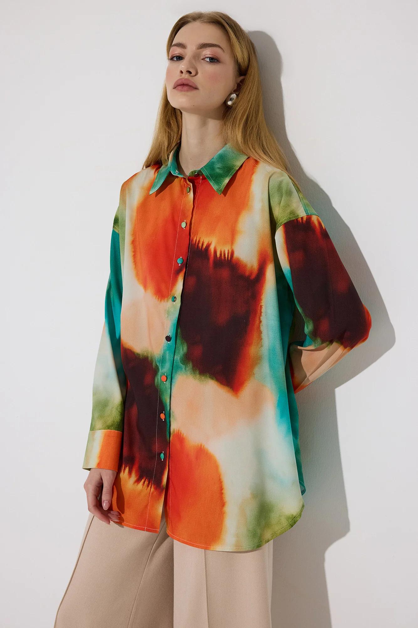 BATIK PATTERNED SHIRT - Image 5