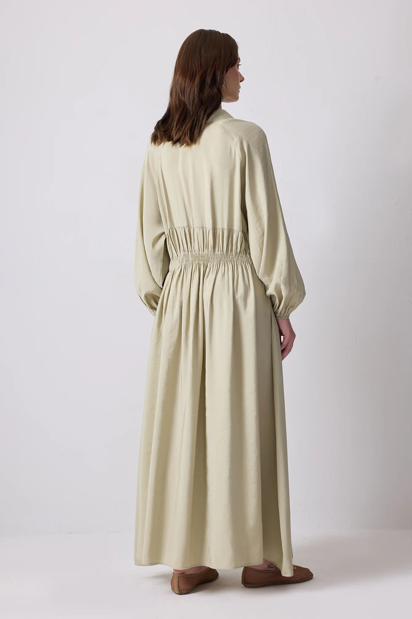 OVERSIZE DRESS WITH SHIRT WAIST - Image 4