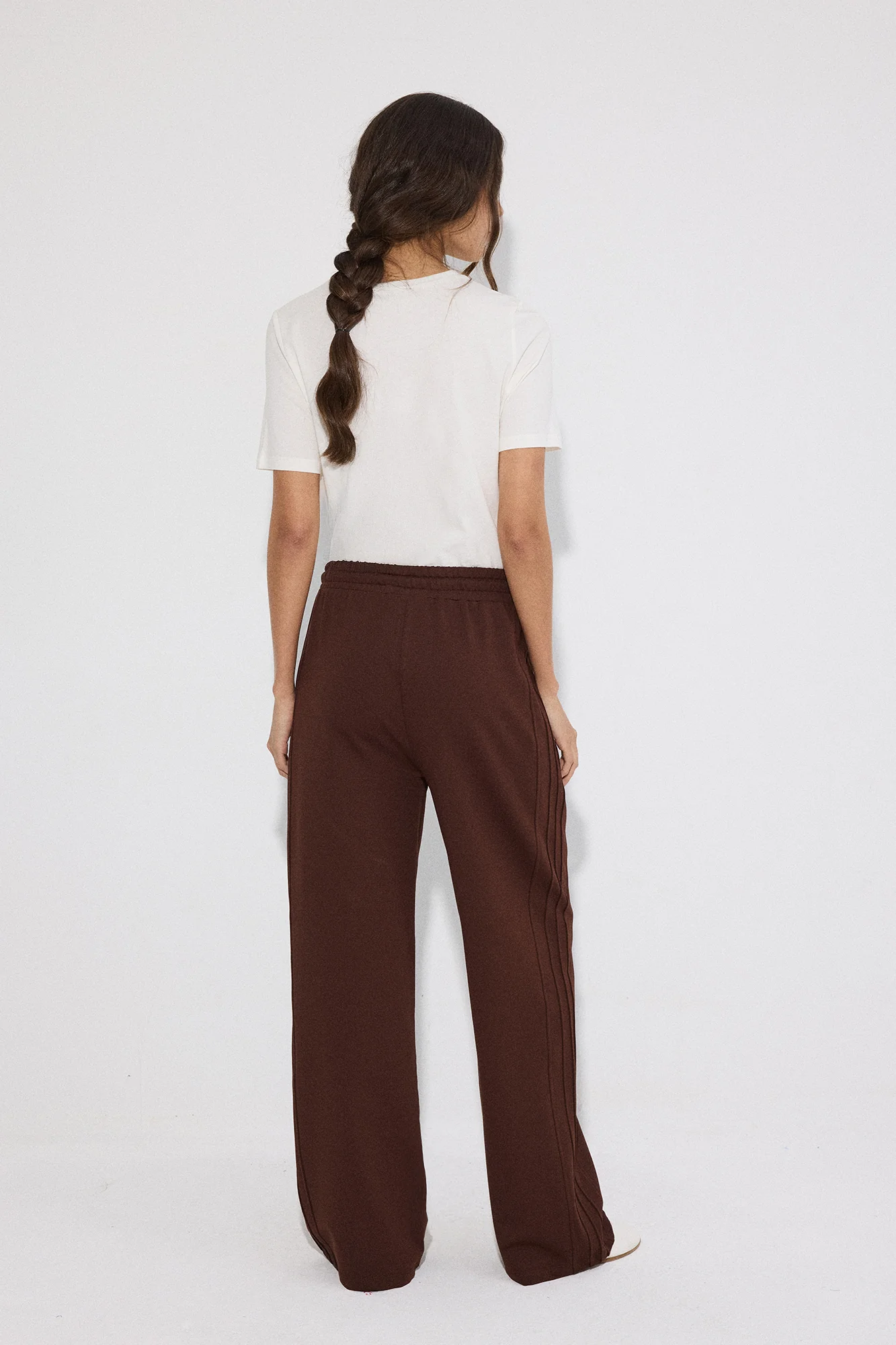 KNITTED TROUSERS WITH ELASTIC WAIST - Image 4