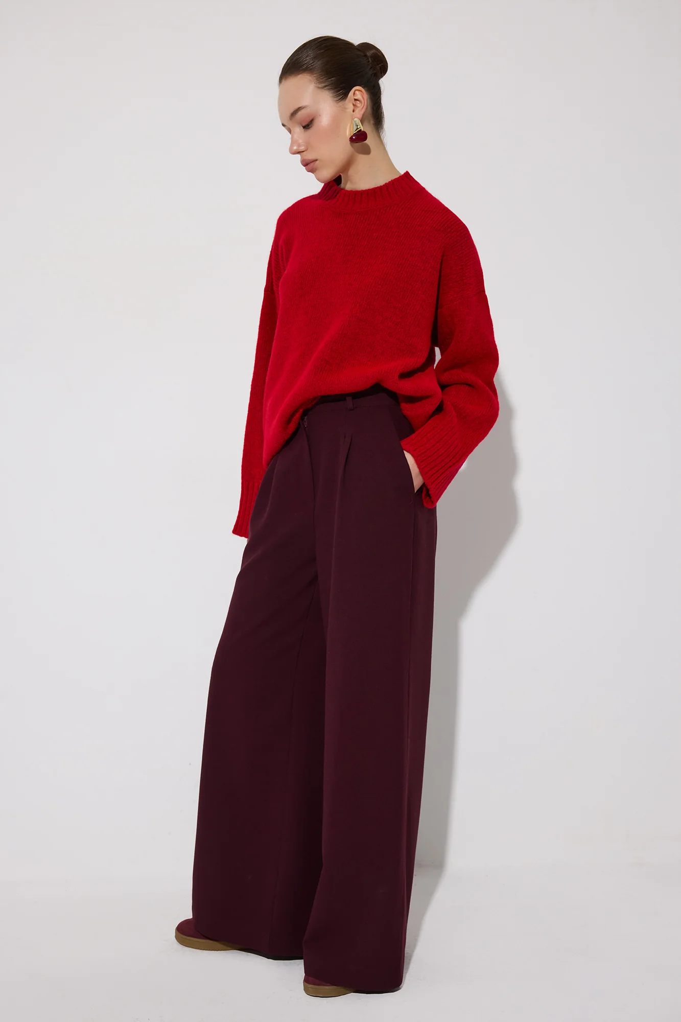WIDE-LEG TROUSERS WITH POCKETS - Image 2