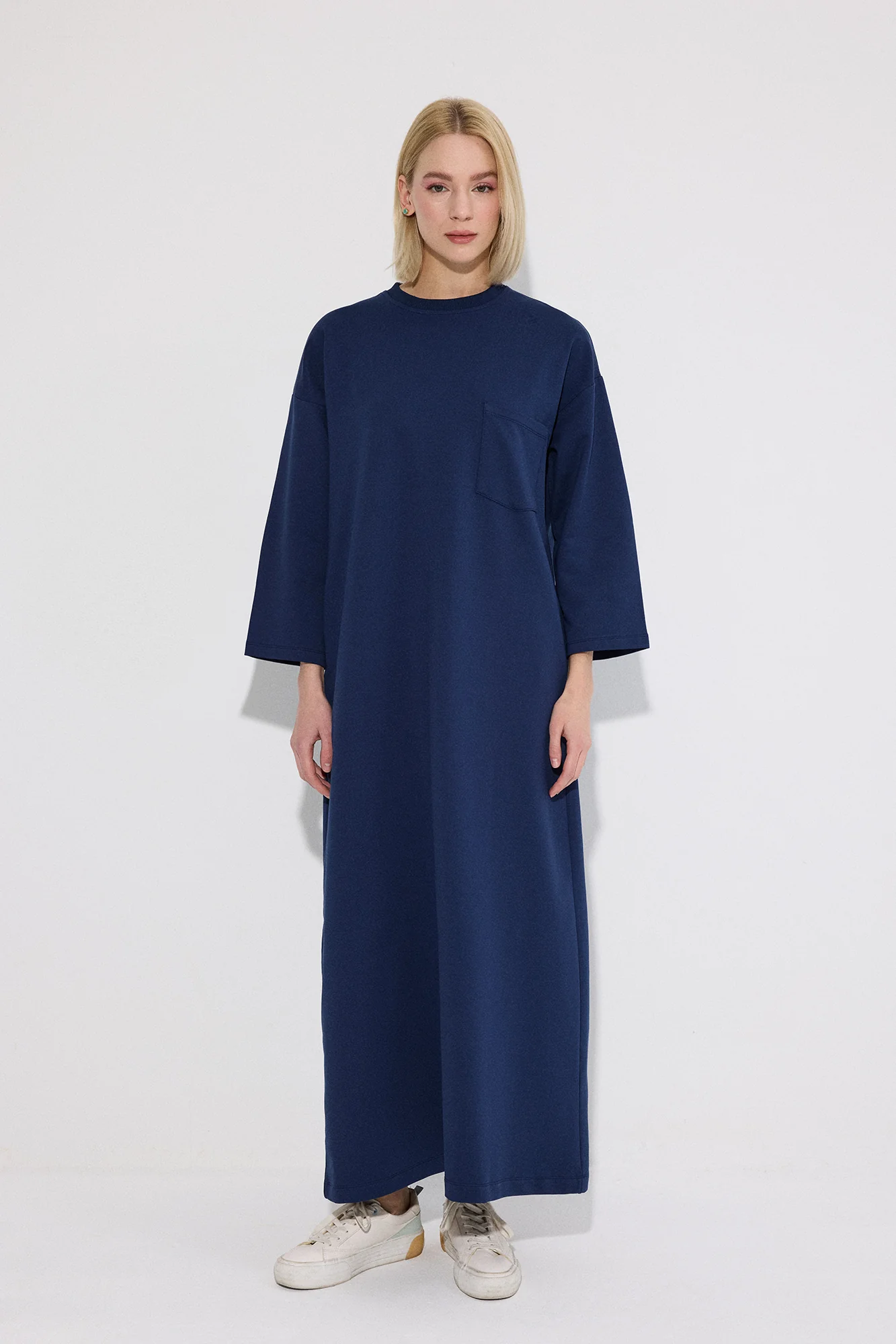 KNIT DRESS WITH POCKET