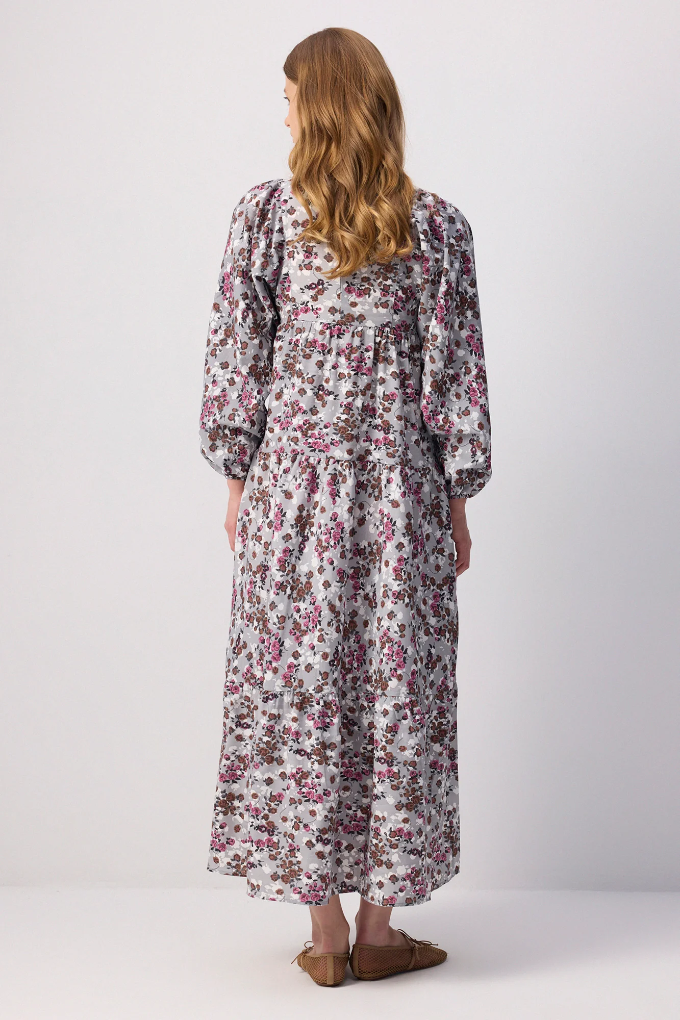FLORAL PATTERNED DRESS - Image 4