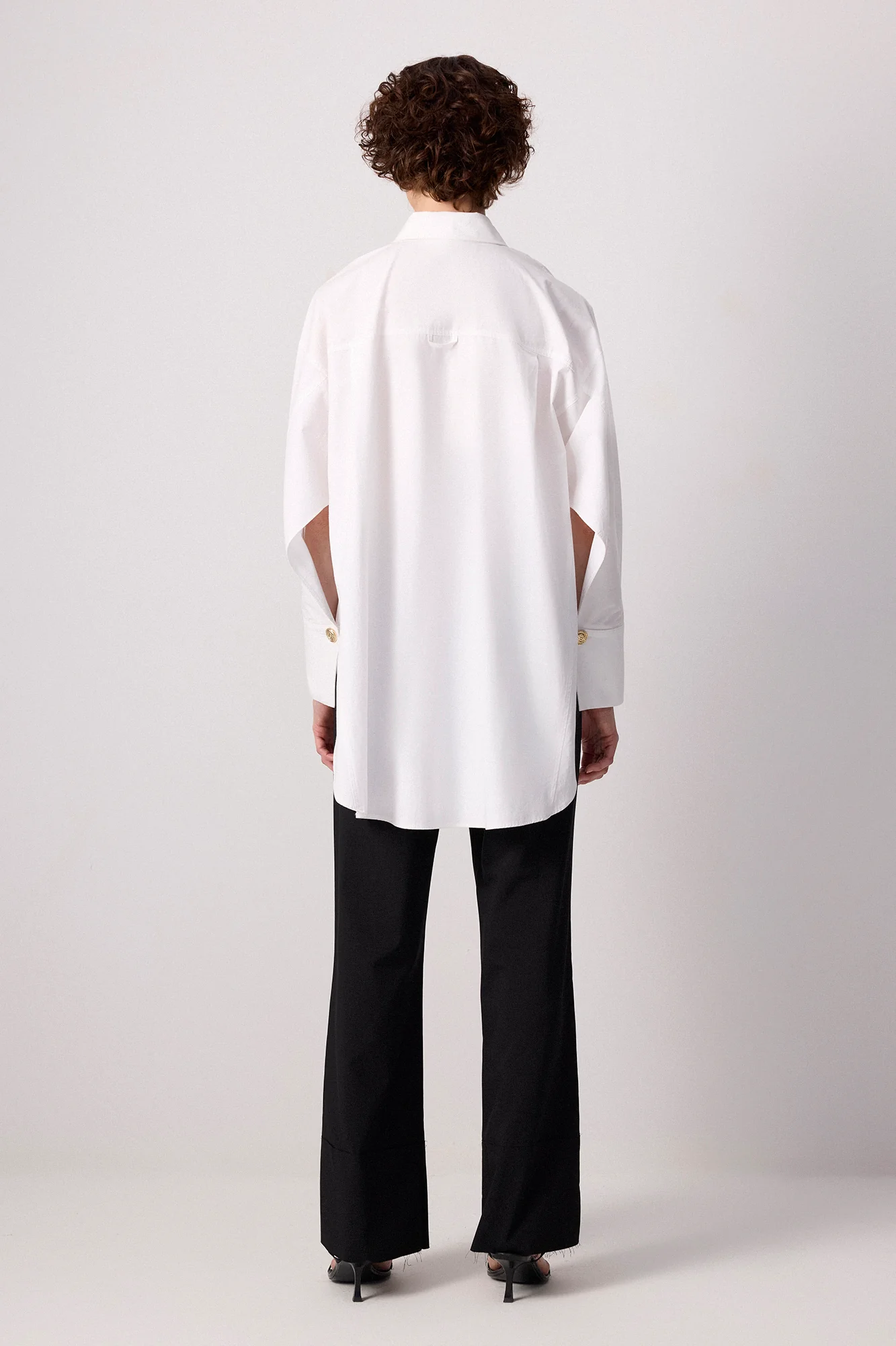 RIBBED VISCOSE TROUSERS - Image 4