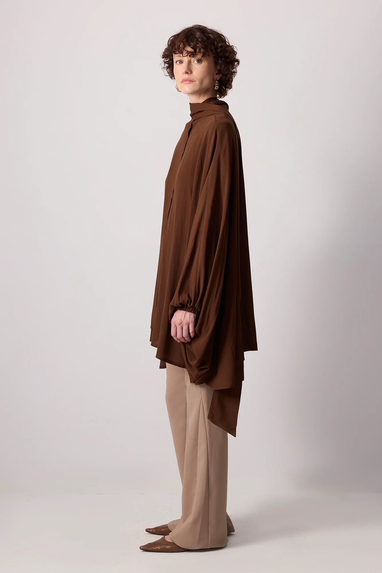 FLOWING VISCOSE KIMONO - Image 4