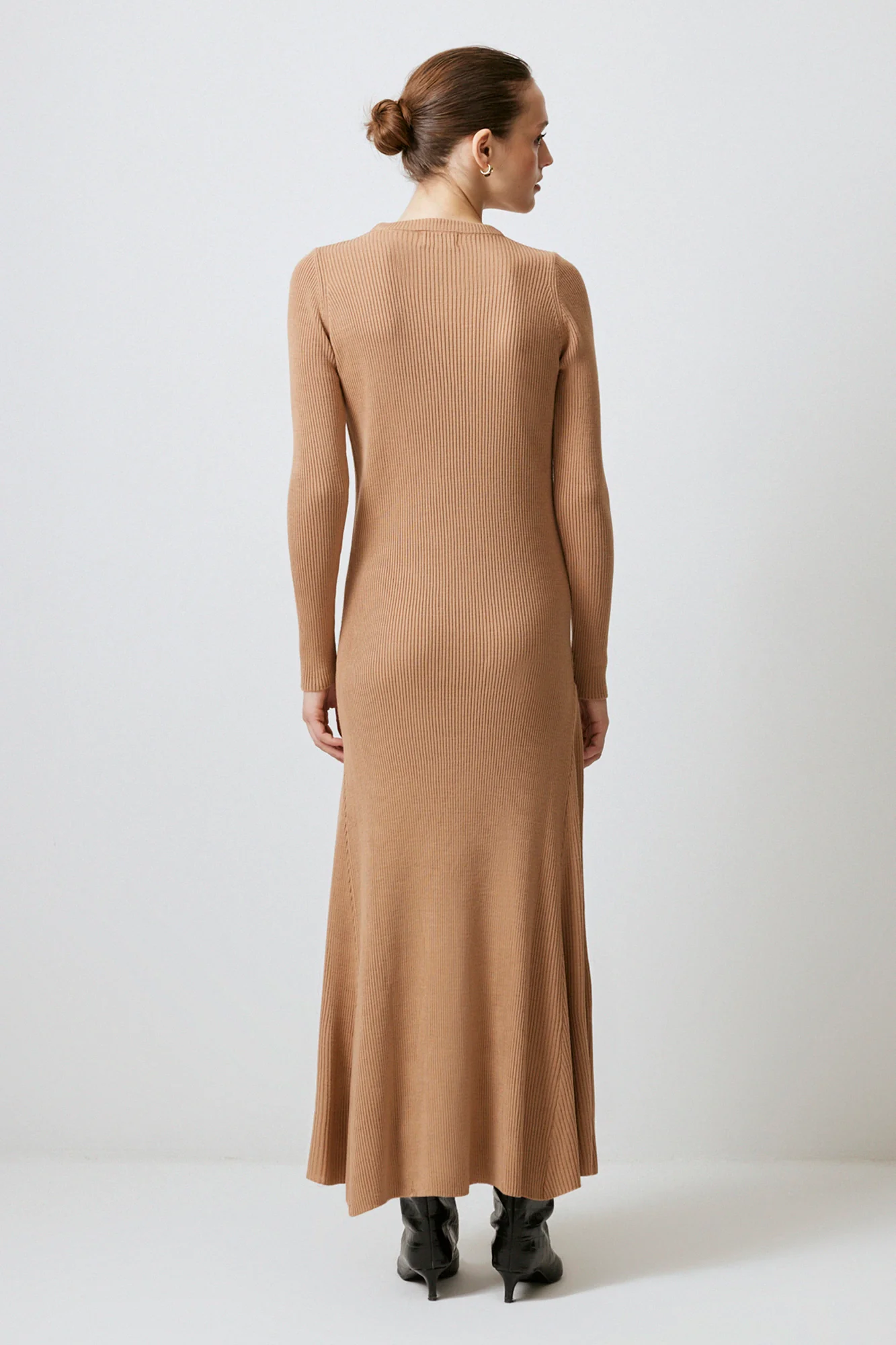RIBBED KNITWEAR DRESS - Image 5