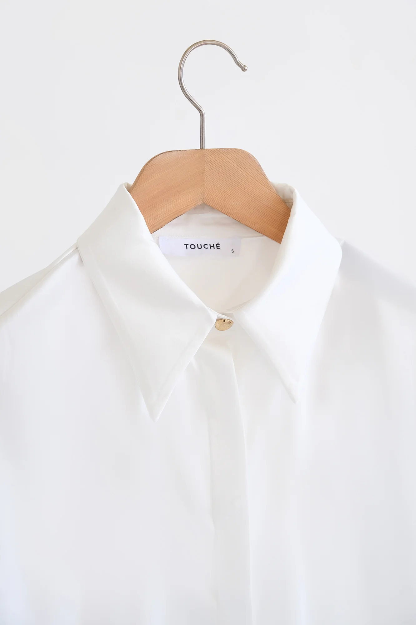 WIDE CUFF SATIN SHIRT - Image 9