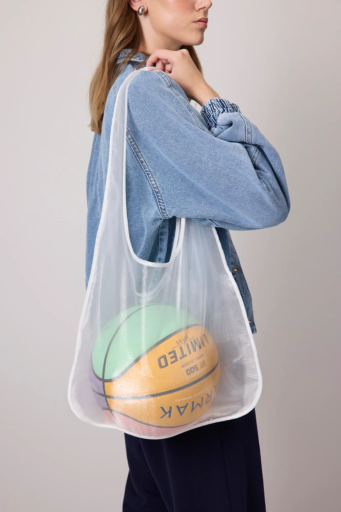 ORGANZA BAG WITH WIDE STRAP - Image 2