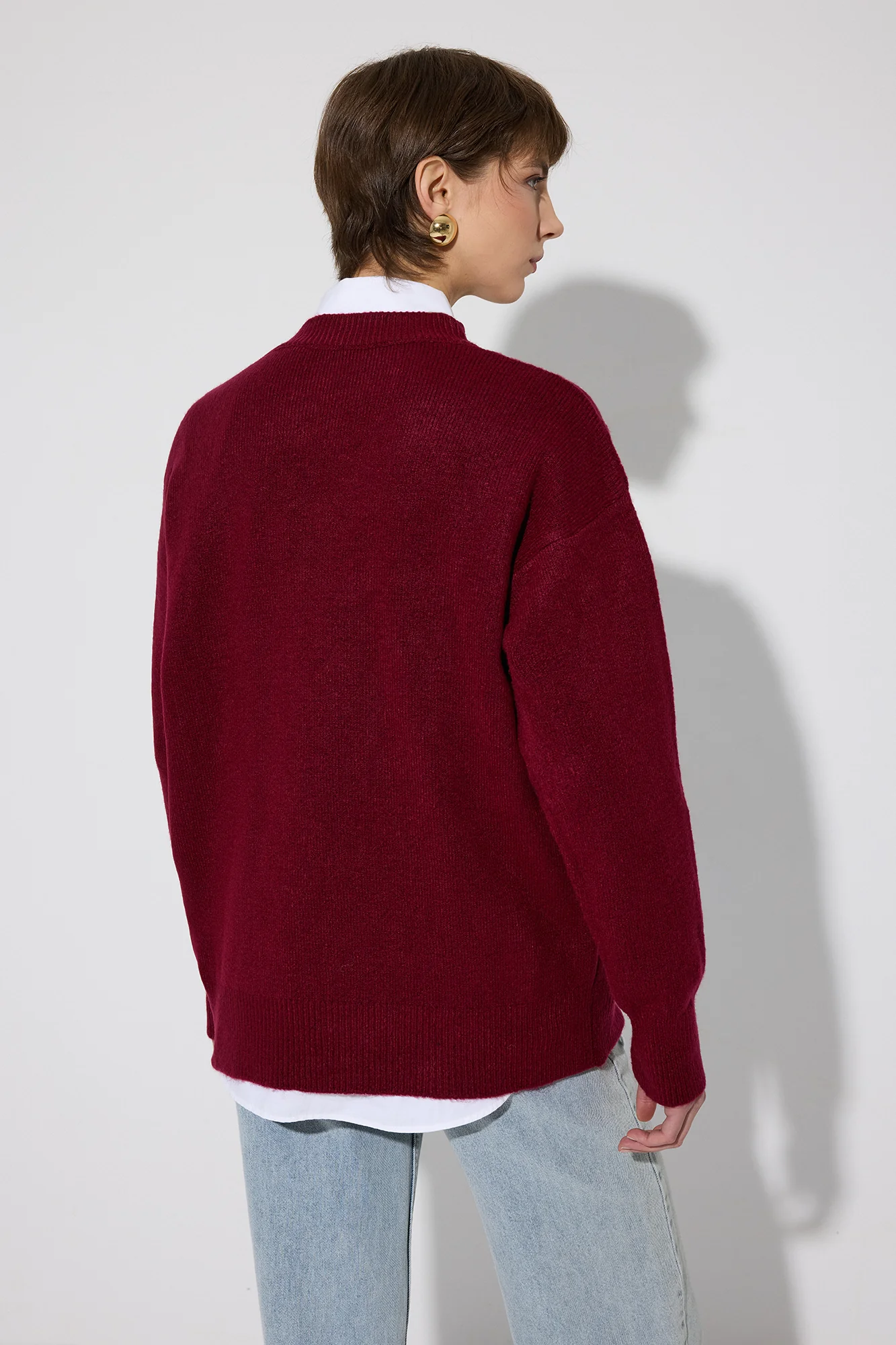 BOW DETAILED KNIT SWEATER - Image 4