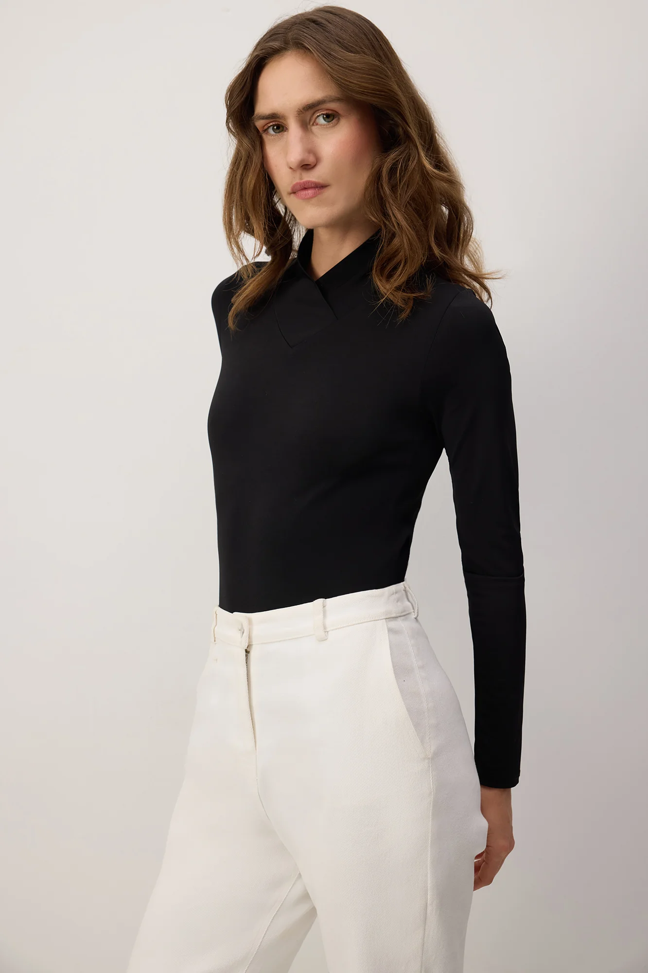LONG SLEEVE SNOP BUTTON BODYSUIT