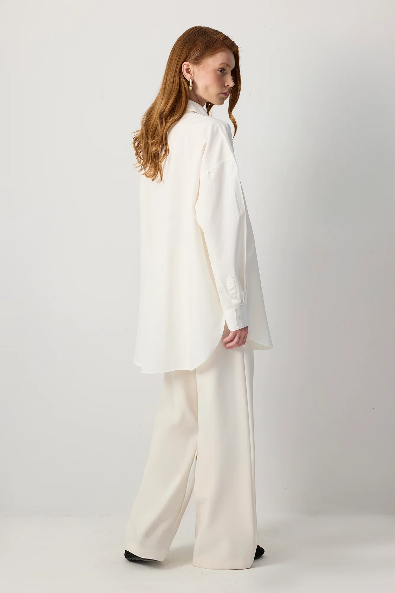 OVERSIZED FIT POPLIN SHIRT - Image 8