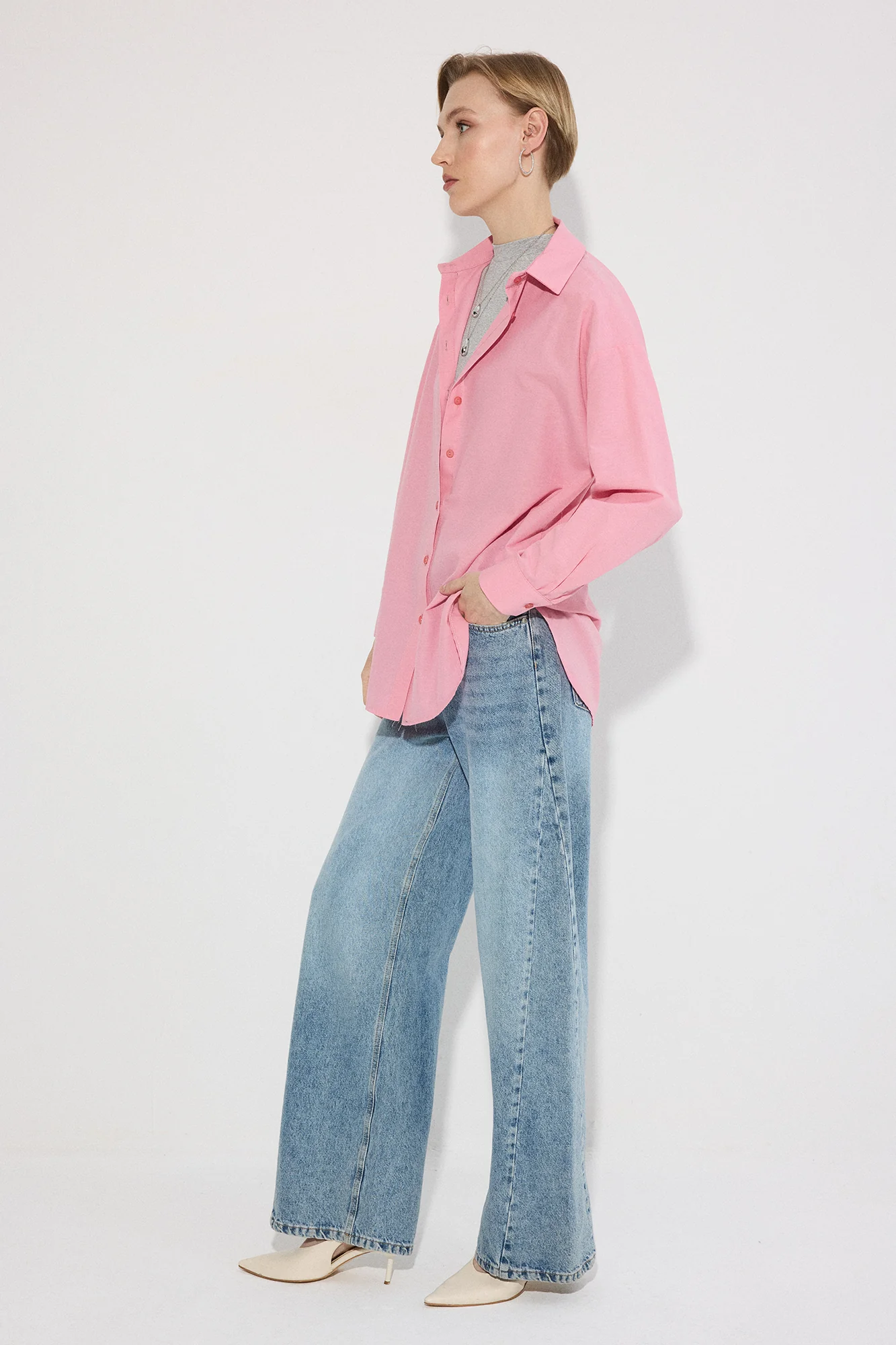 OVERSIZE BASIC SHIRT - Image 4