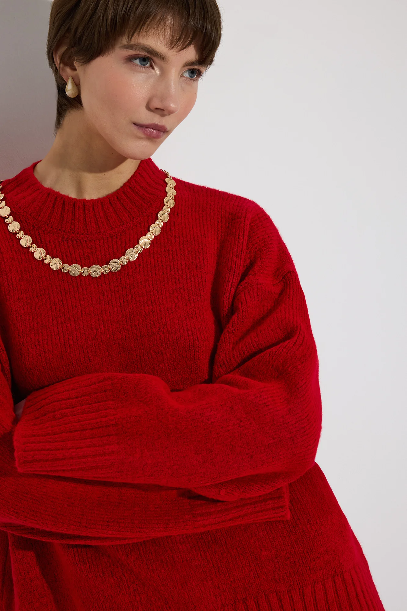 OVERSIZE KNIT SWEATER - Image 4