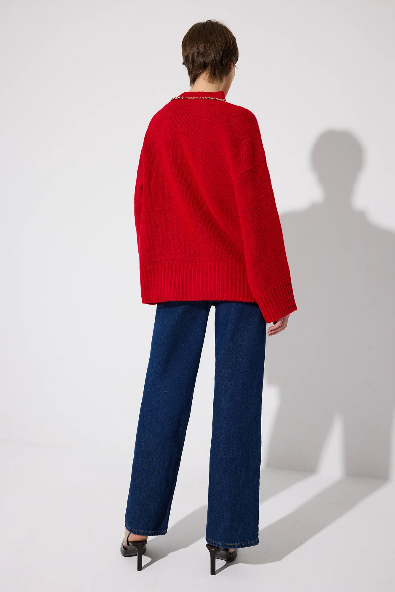 OVERSIZE KNIT SWEATER - Image 5