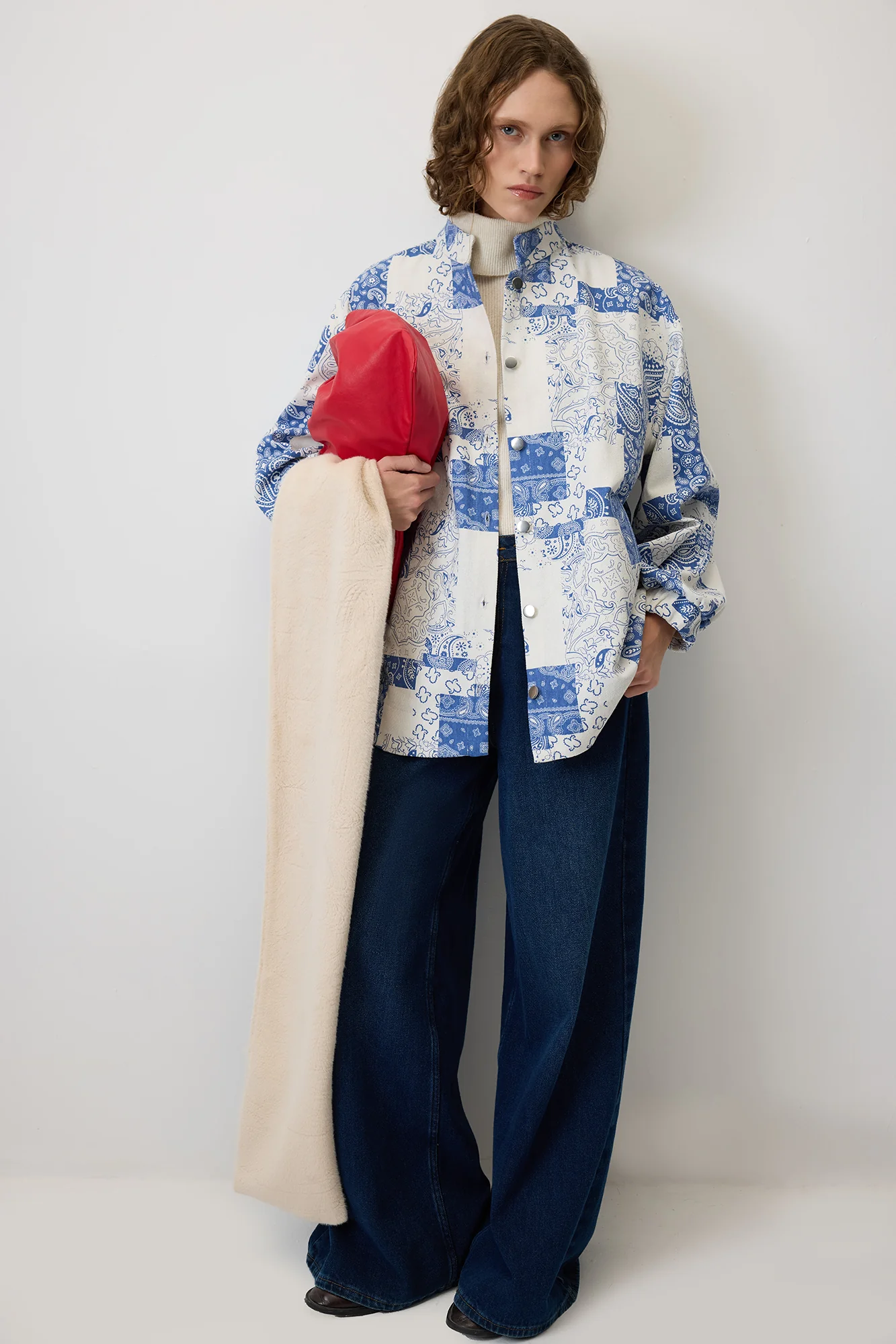 PAISLET DESING BOMBER JACKET