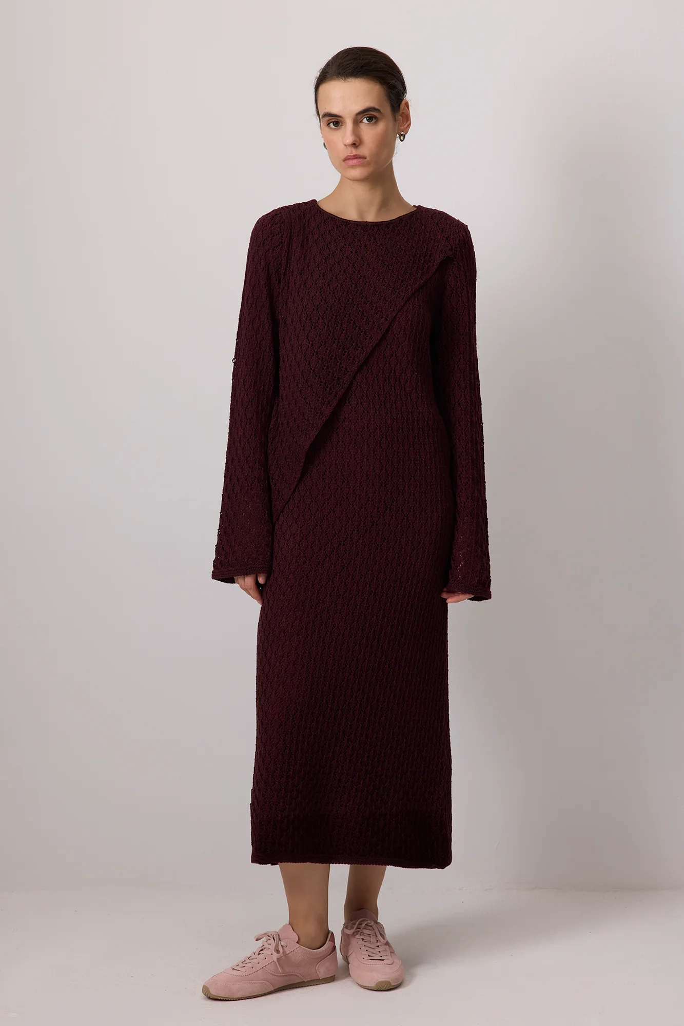 COTTON LINED EMBROIDERED DRESS - Image 3
