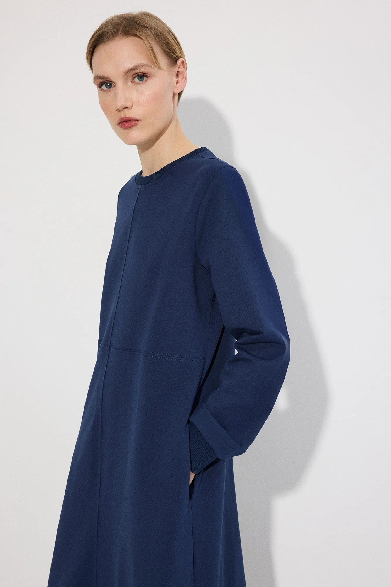 SEGMENTED KNIT DRESS - Image 3