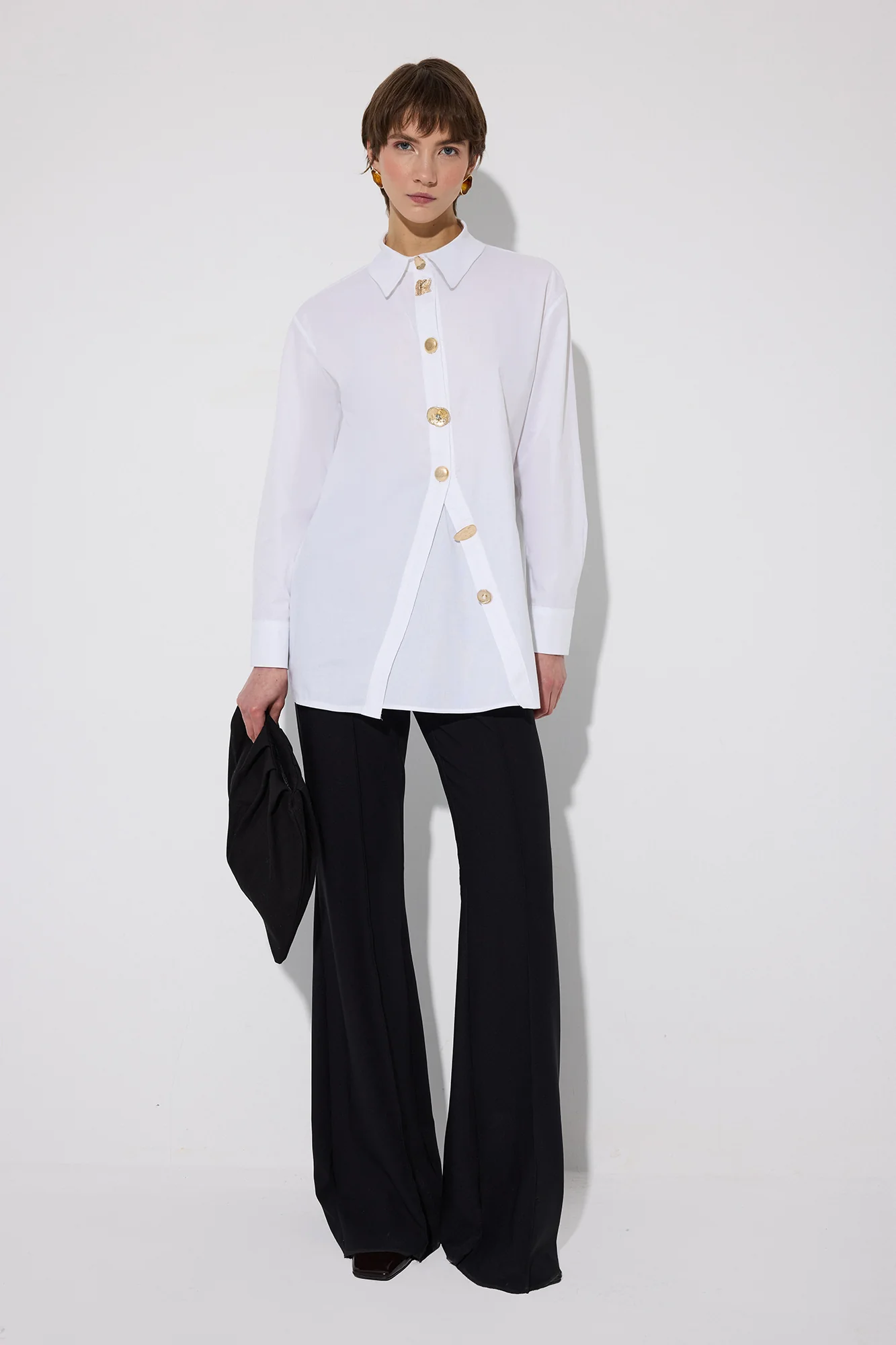 SHIRT WITH BUTTON DETAILS