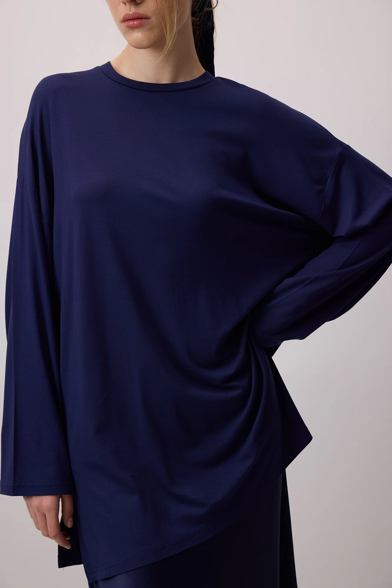 T SLEEVE VISCOSE TUNIC - Image 5