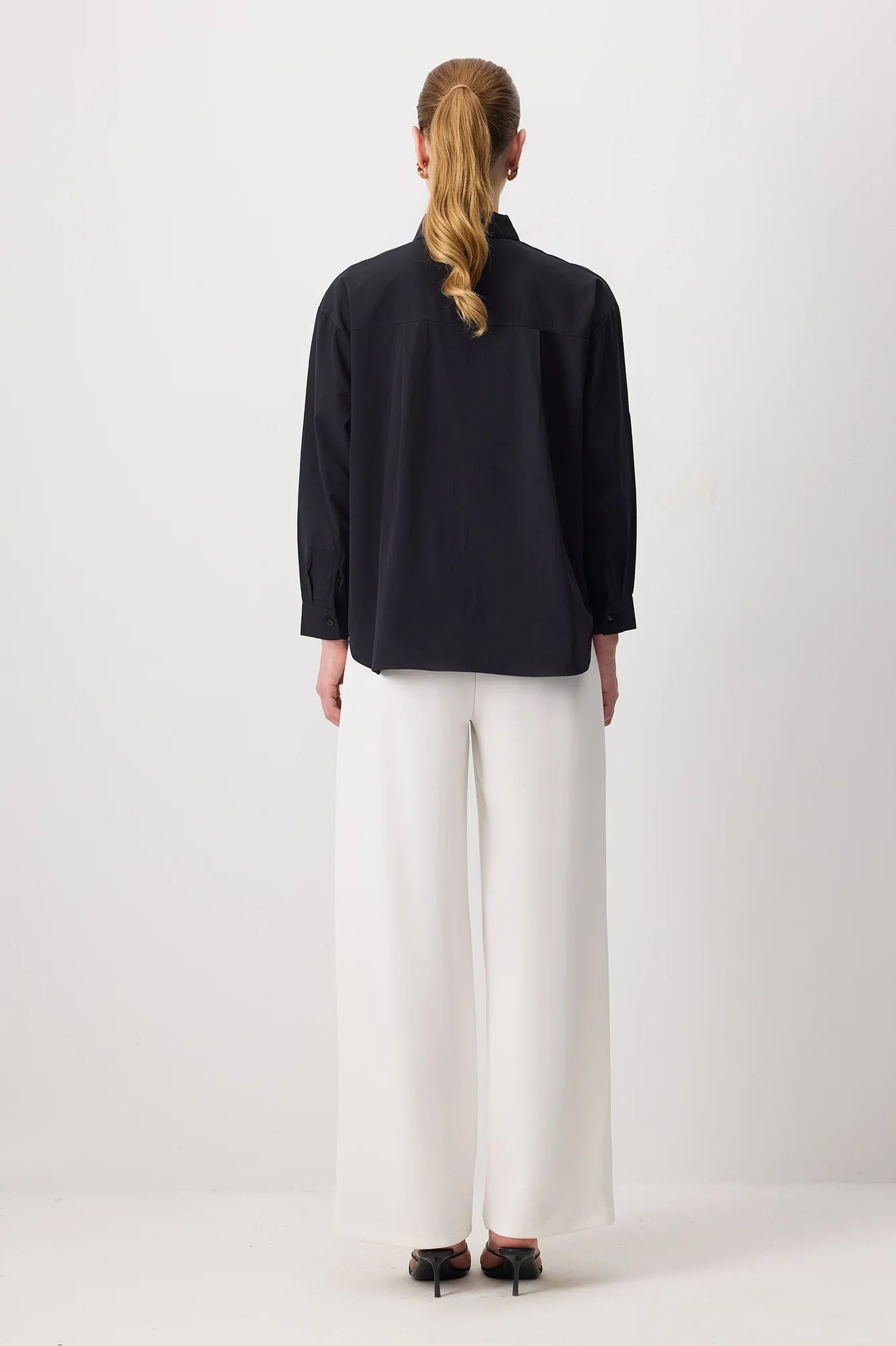 SINGLE POCKET OVERSIZE SHIRT - Image 5