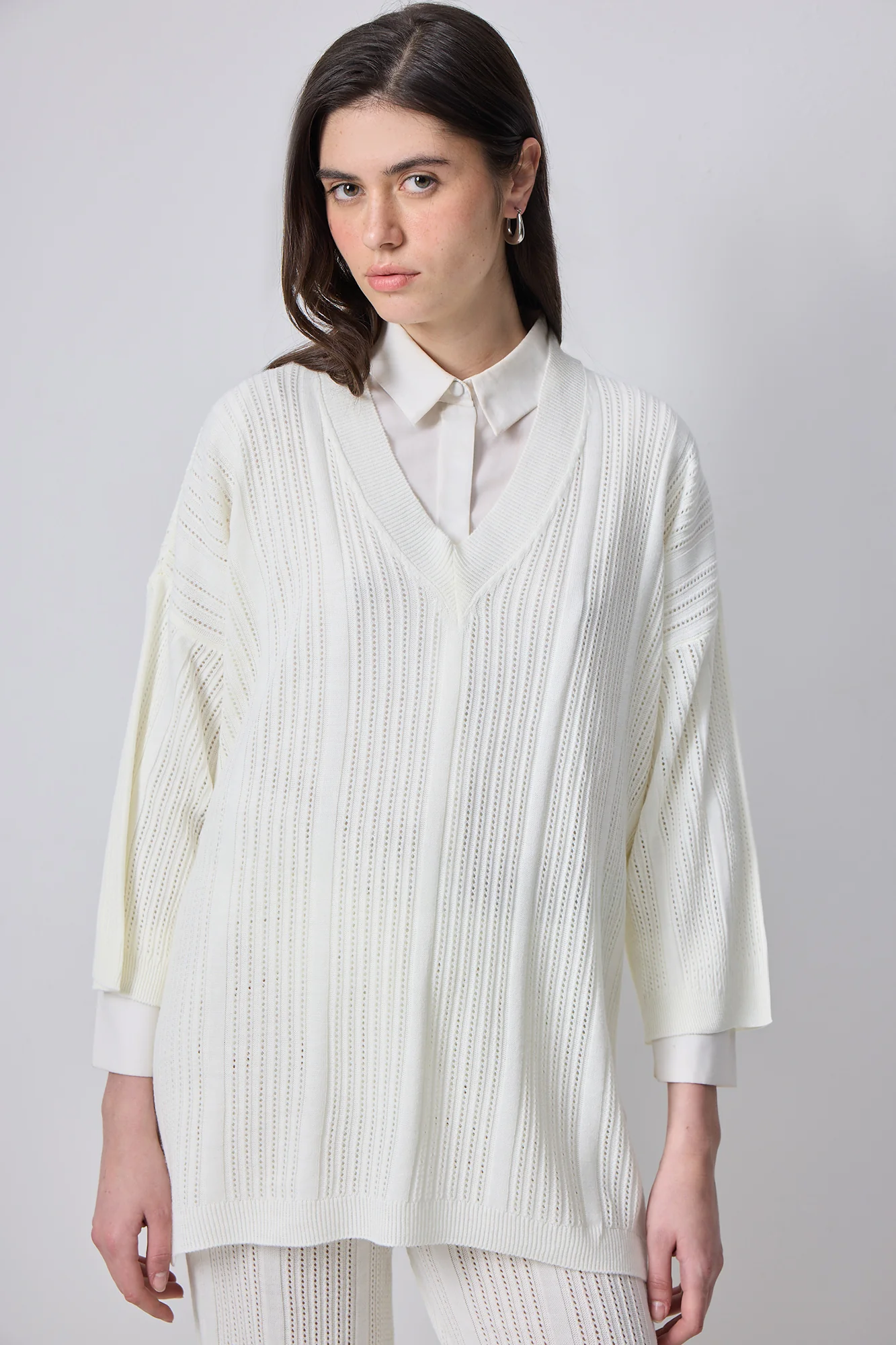 KNIT TUNIC TROUSERS SET - Image 4