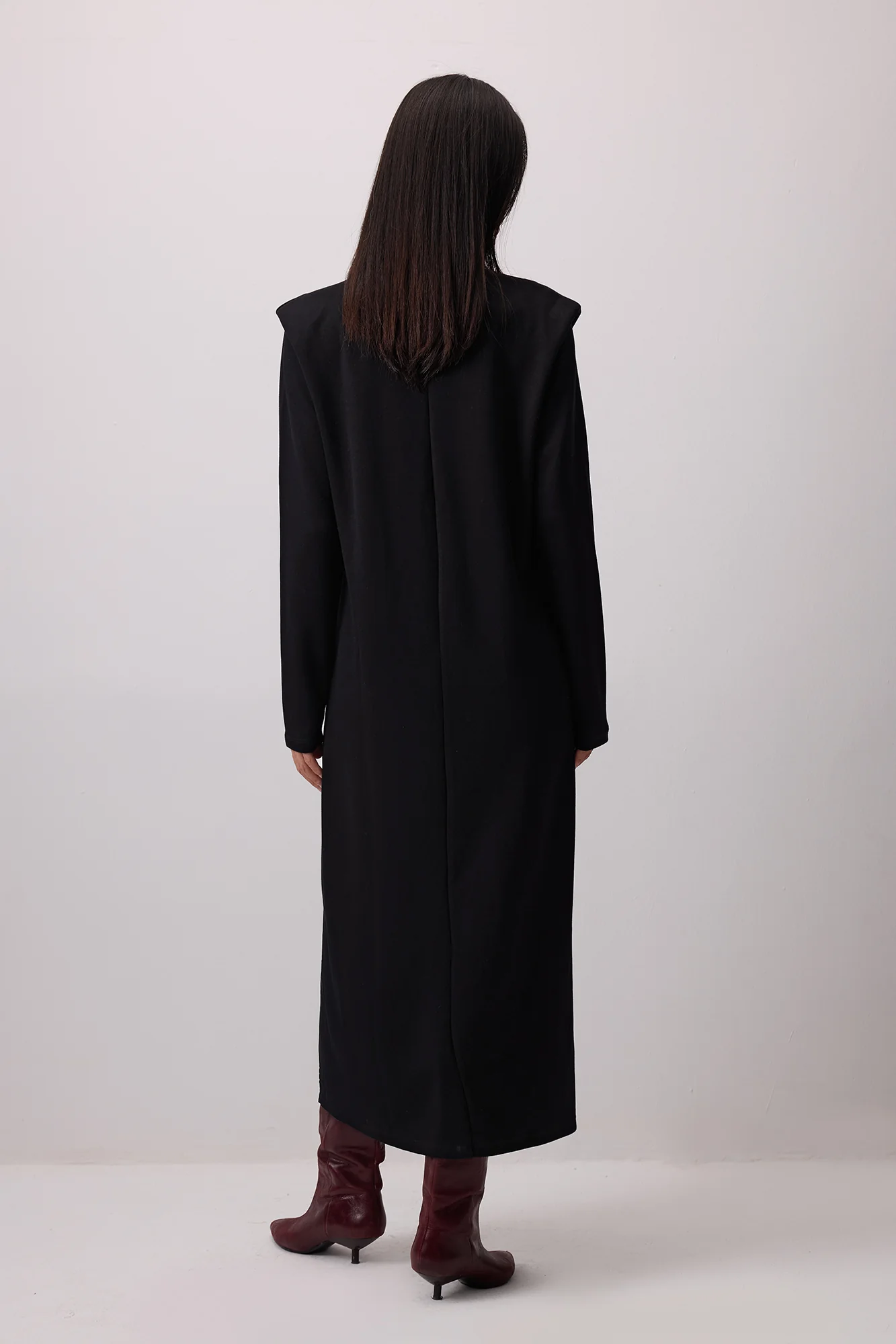 PADDED BASIC KNITTED DRESS - Image 5