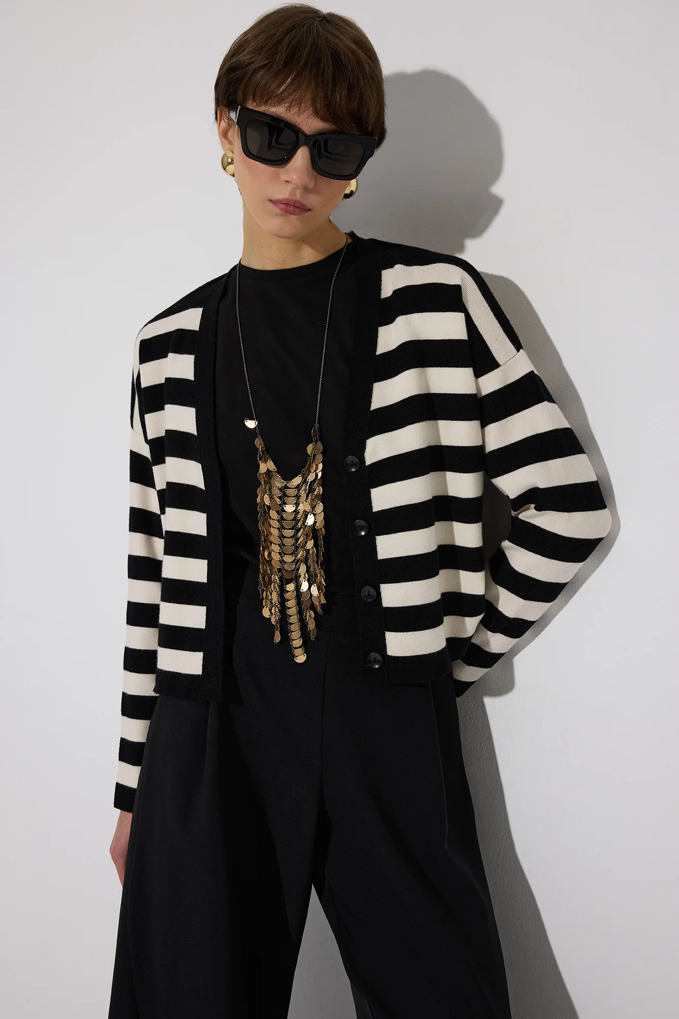 SOFT TEXTURED KNIT SWEATER - Image 2