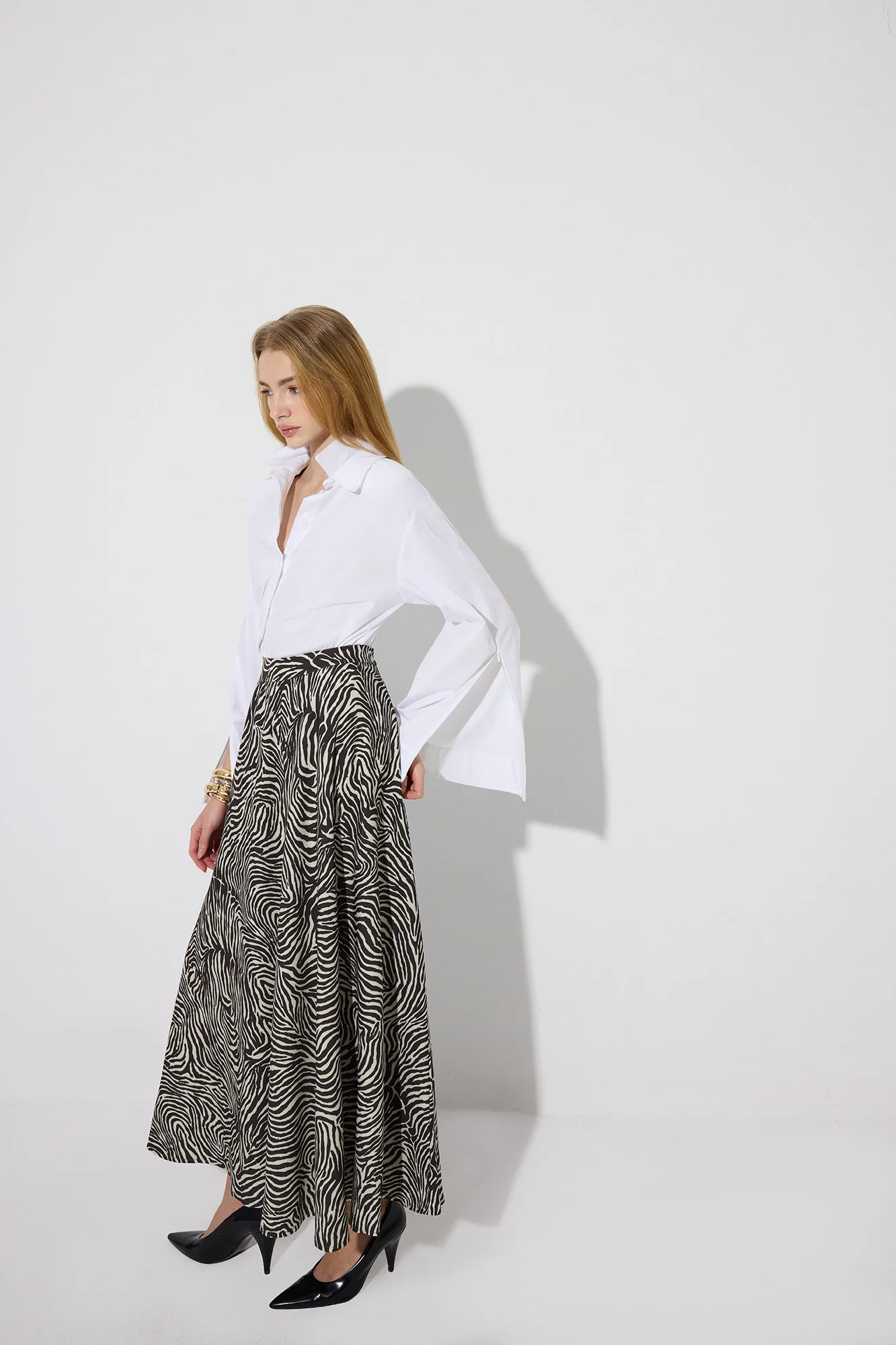 ZEBRA PRINT SKIRT - Image 3